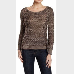 Melrose and Market Fringe Marle Sweater XS